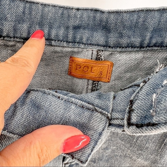 POL Denim BoHo Embroidered Shorts - Picture 4 of 5